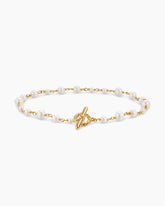 Pearl Classics Toggle Chain Bracelet in 18K Yellow Gold, 4.5mm